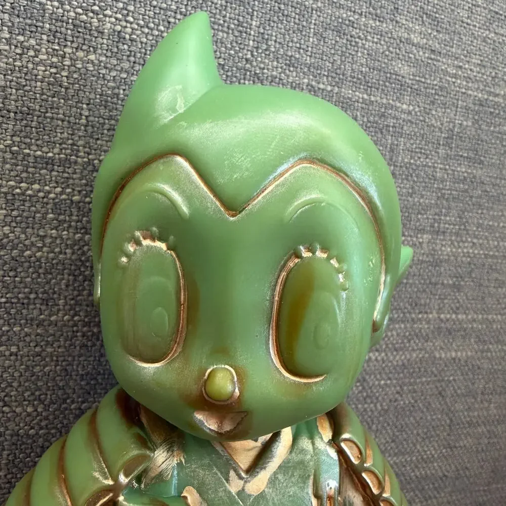 Astro Boy Samurai Aged Copper Sofubi Figure DoomCo Designs 9